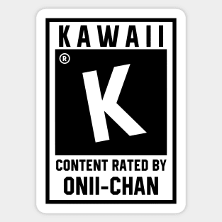 Kawaii content Sticker